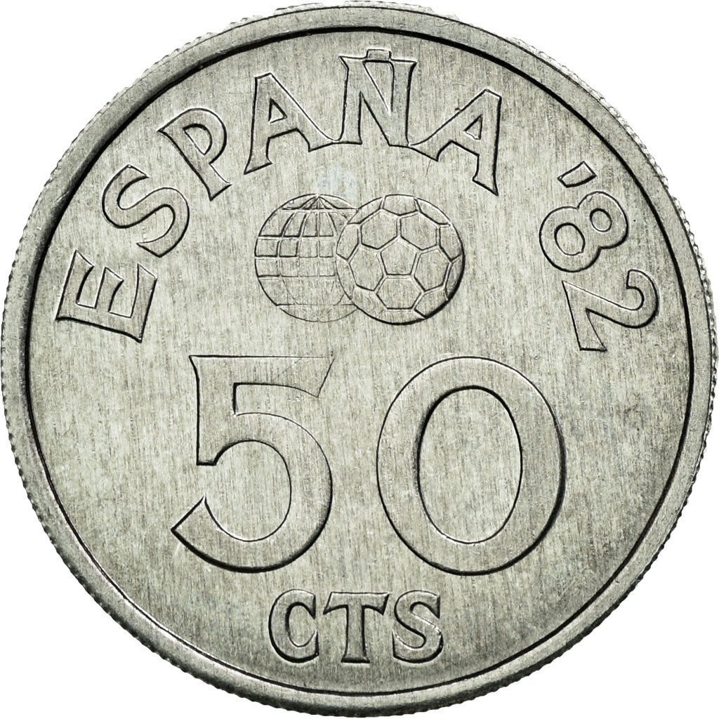 Monnaie, Espagne, Juan Carlos I, 50 Centimos, 1980, SPL, Aluminium, KM:815