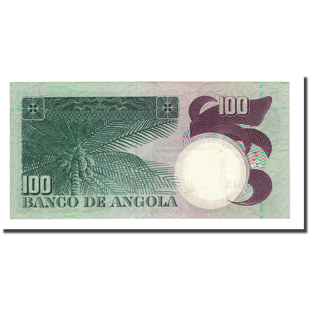Billete, 100 Escudos, Angola, 1973-06-10, KM:106, UNC