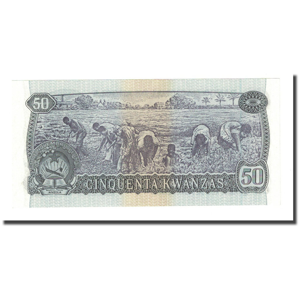 Banknote, Angola, 50 Kwanzas, 1976-11-11, KM:110a, UNC(65-70)