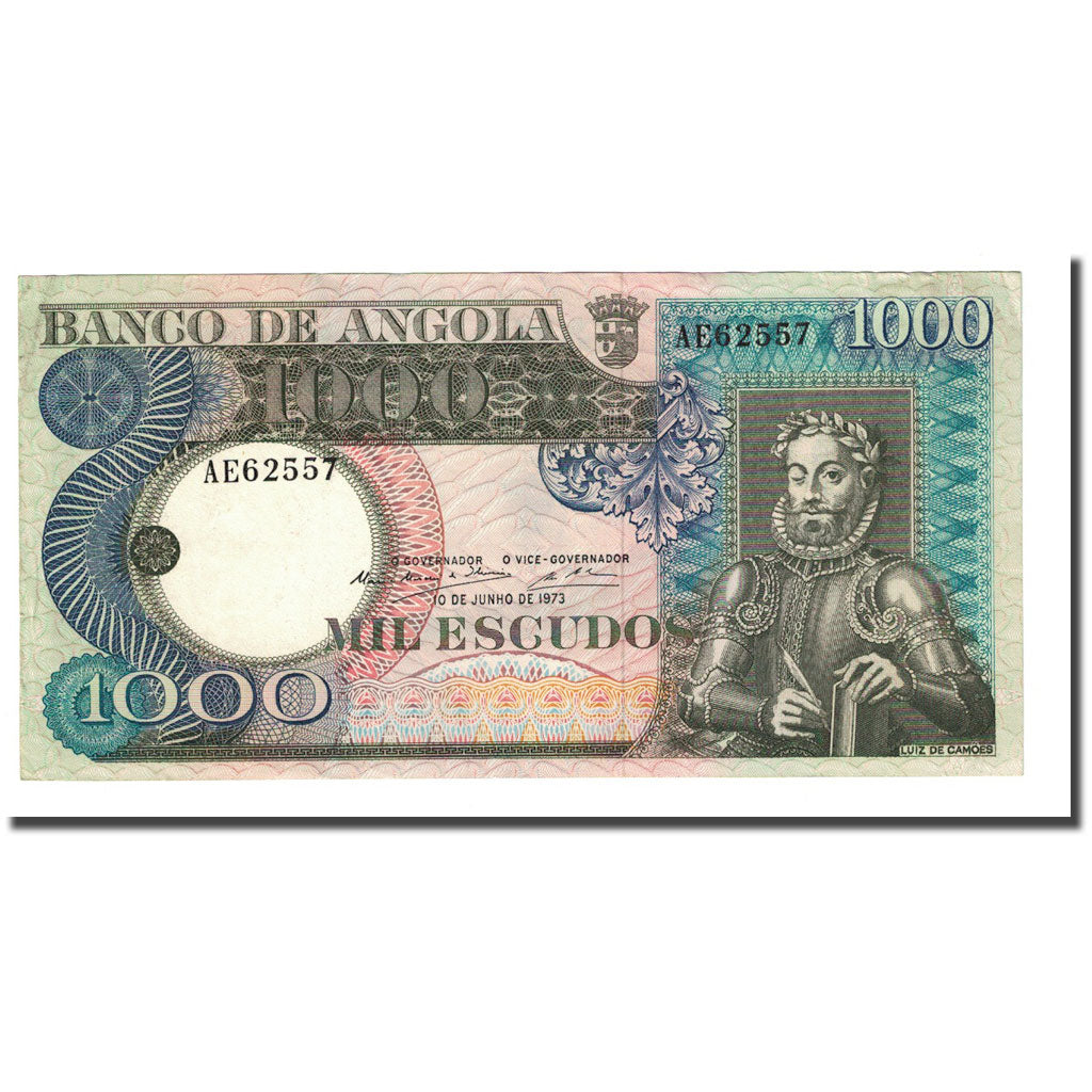 Billete, 1000 Escudos, Angola, 1973-06-10, KM:108, UNC