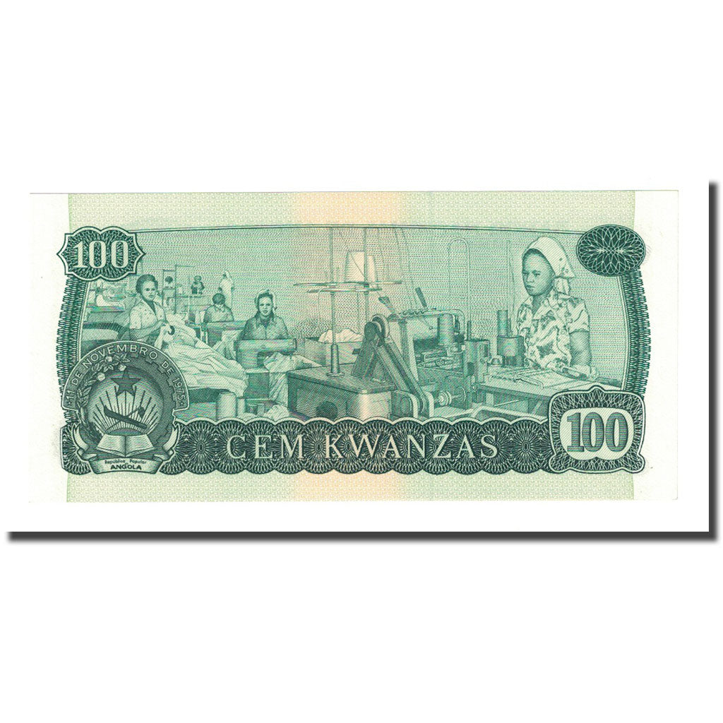Banknote, Angola, 100 Kwanzas, 1979-08-14, KM:115a, UNC(65-70)