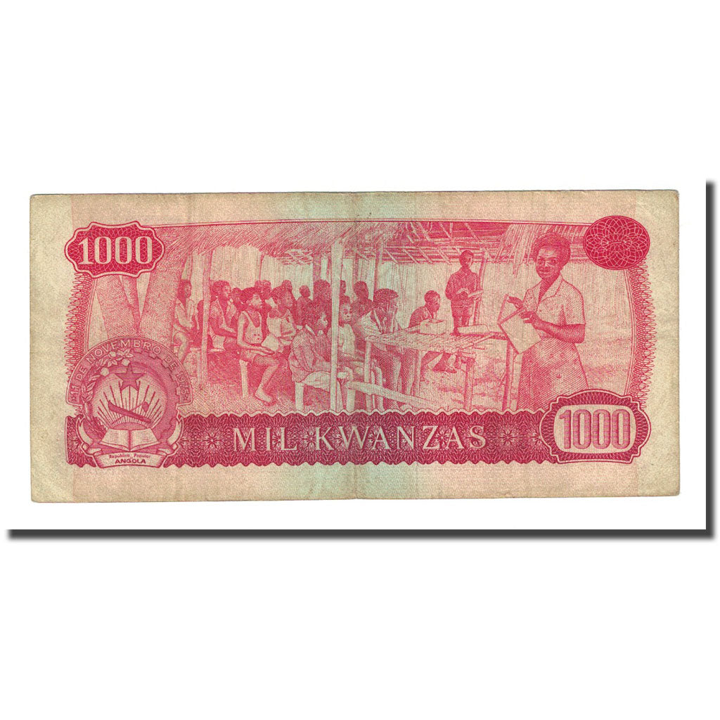 Billete, 1000 Kwanzas, Angola, 1979-08-14, KM:117a, EBC