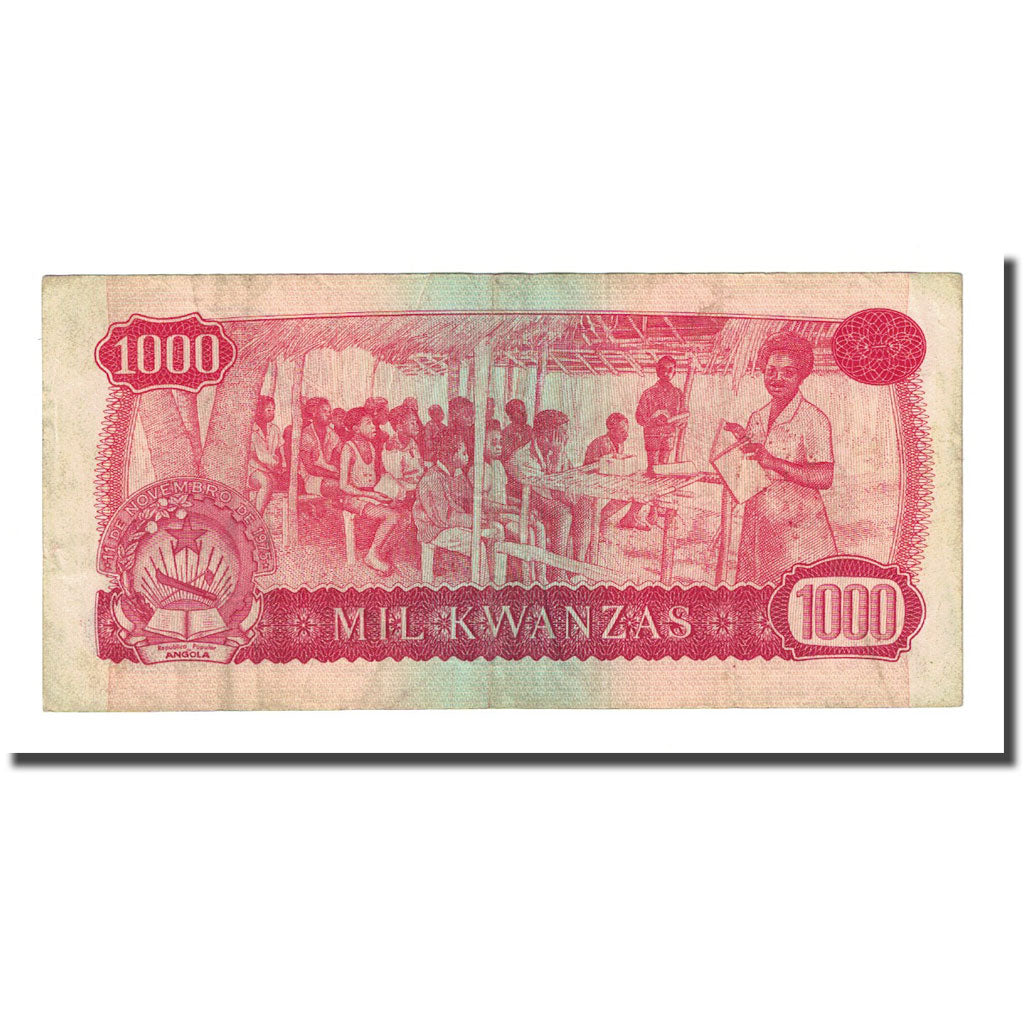 Billete, 1000 Kwanzas, Angola, 1979-08-14, KM:117a, EBC