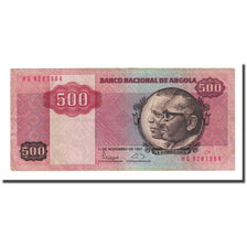 Banknote, Angola, 500 Kwanzas, 1987-11-11, KM:120b, AU(50-53)