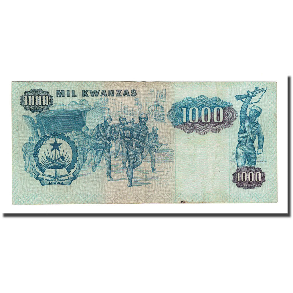 Billete, 1000 Kwanzas, Angola, 1987-11-11, KM:121b, EBC