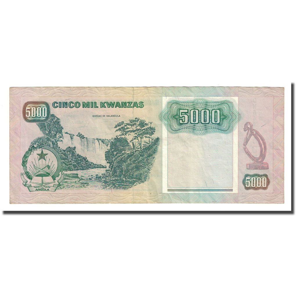 Billete, 5000 Kwanzas, Angola, 1991-02-04, KM:130c, EBC+
