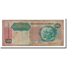 Banknote, Angola, 5000 Kwanzas, 1991-02-04, KM:130b, F(12-15)