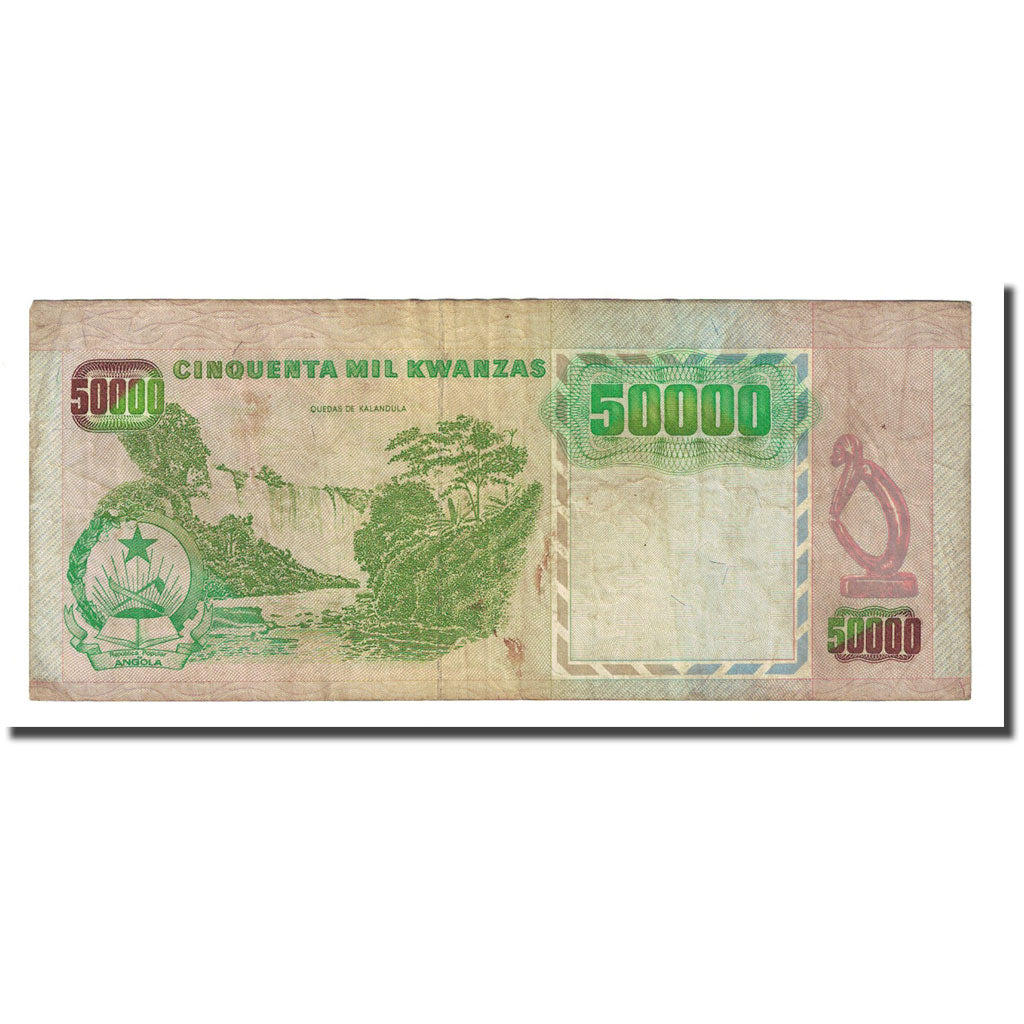 Banknote, Angola, 50,000 Kwanzas, 1991-02-04, KM:132, EF(40-45)