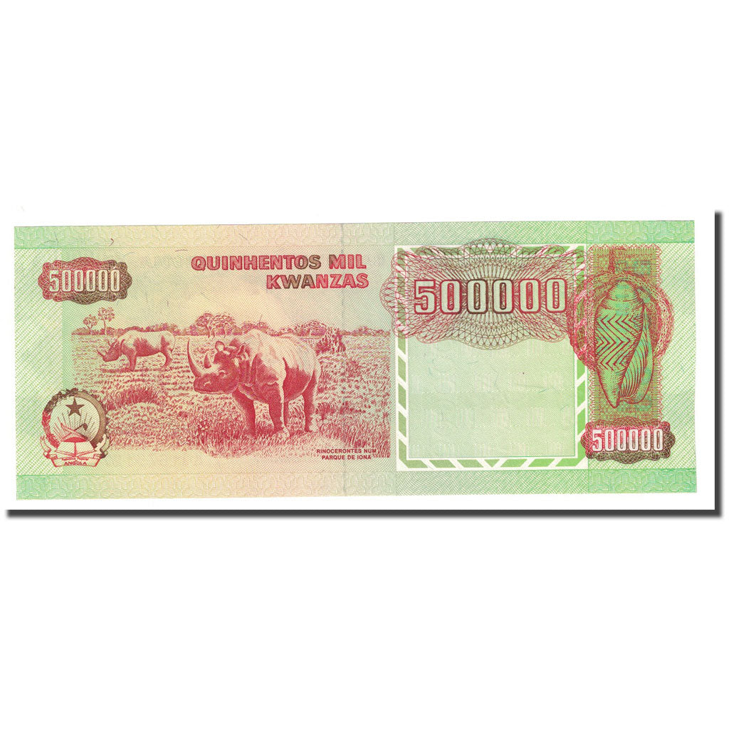 Billete, 500,000 Kwanzas, Angola, 1991-02-04, KM:134, UNC