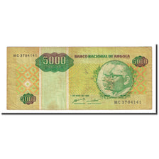 Billet, Angola, 5000 Kwanzas Reajustados, 1995-05-01, KM:136, TB