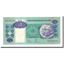 Banknote, Angola, 5 Kwanzas, 10-1999, KM:144a, UNC(63)