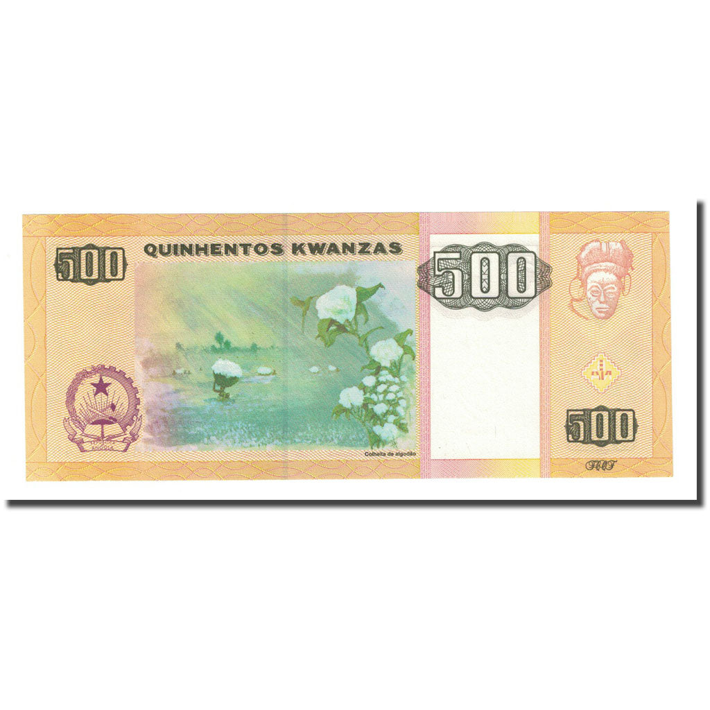 Banknote, Angola, 500 Kwanzas, 01.2011, UNC(65-70)