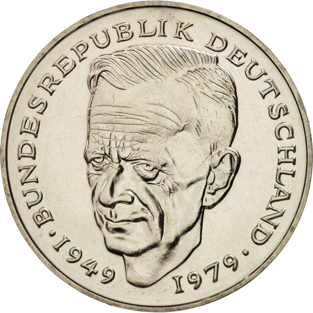 GERMANY - FEDERAL REPUBLIC, 2 Mark, 1983, Munich, MS(63), KM 149