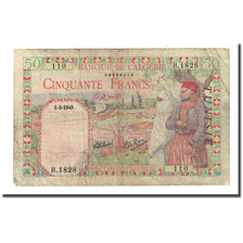 Banknote, Tunisia, 50 Francs, 1945-03-01, KM:12b, VG(8-10)