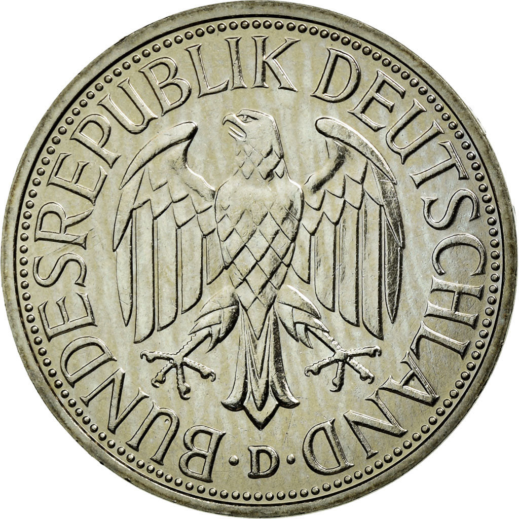 Coin, GERMANY - FEDERAL REPUBLIC, Mark, 1983, Munich, MS(63), Copper-nickel