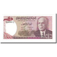 Banknote, Tunisia, 1 Dinar, 1980-10-15, KM:74, UNC(65-70)