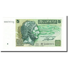 Banknote, Tunisia, 5 Dinars, 1993-11-07, KM:92, UNC(65-70)