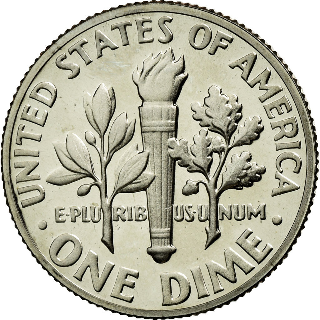 Coin, United States, Roosevelt Dime, Dime, 1977, U.S. Mint, San Francisco