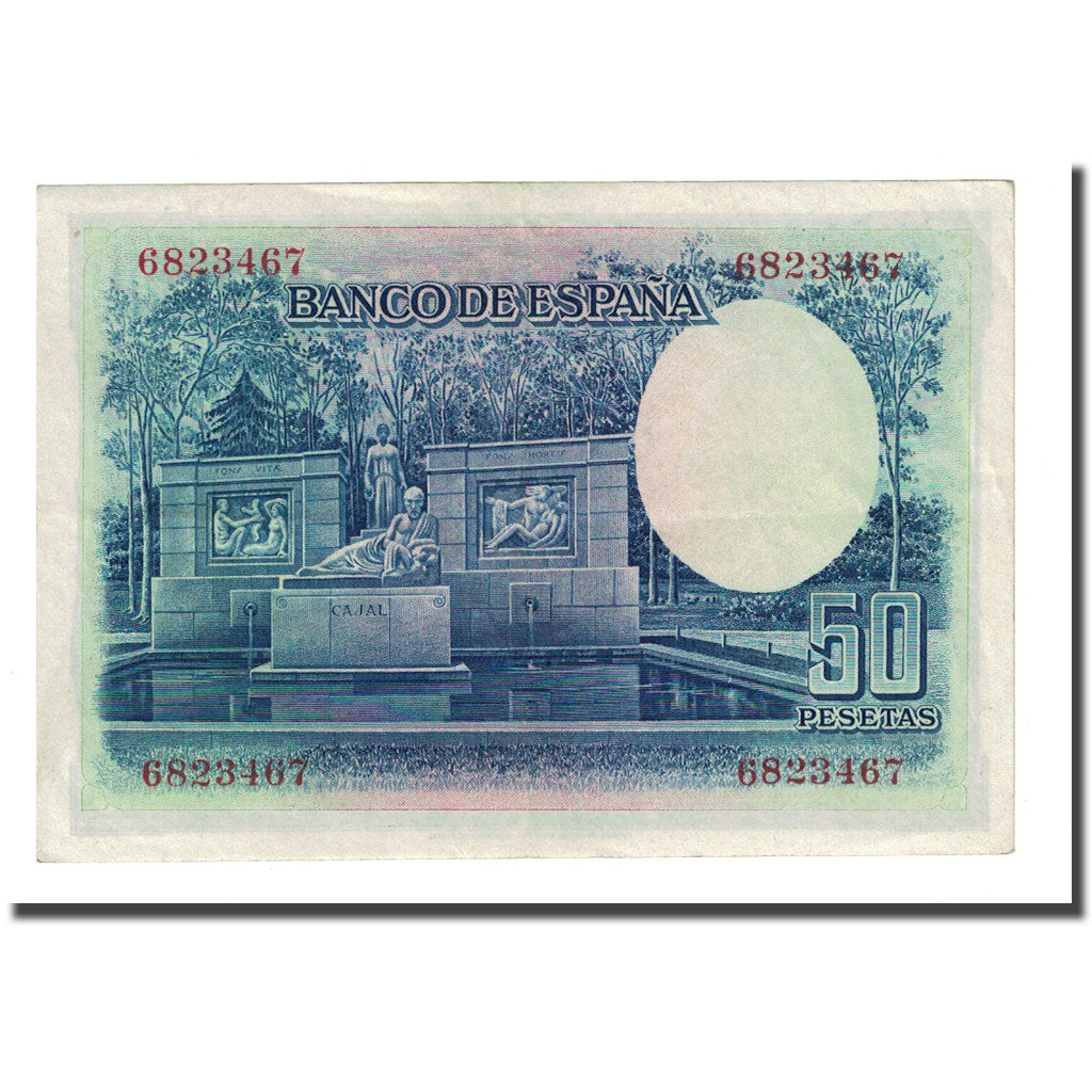 Banknote, Spain, 50 Pesetas, 1935-07-22, KM:88, UNC(63)