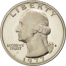 United States, Washington Quarter, 1977, San Francisco, MS(65-70), KM A164a