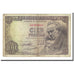 Banknot, Hiszpania, 100 Pesetas, 1946-02-19, KM:131a, VF(20-25)