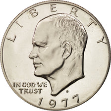 United States, Eisenhower Dollar, 1977, San Francisco, MS(65-70), KM A203