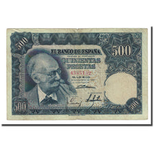 Banknote, Spain, 500 Pesetas, 1951-11-15, KM:142a, VF(20-25)
