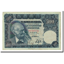 Banknote, Spain, 500 Pesetas, 1951-11-15, KM:142a, EF(40-45)