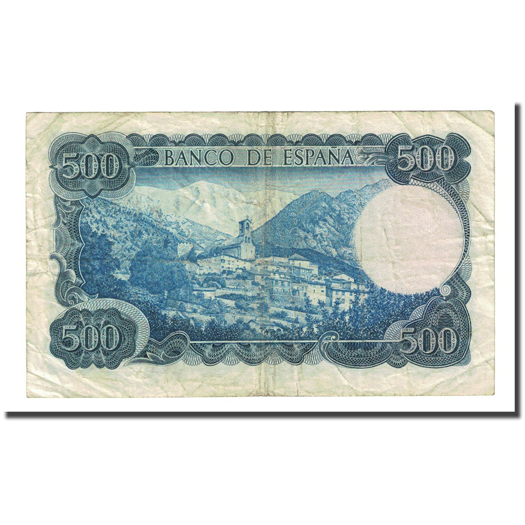 Banknote, Spain, 500 Pesetas, 1971-07-23, KM:153a, VF(20-25)