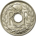 Münze, Frankreich, Lindauer, 25 Centimes, 1938, UNZ, Nickel-Bronze, KM:867b