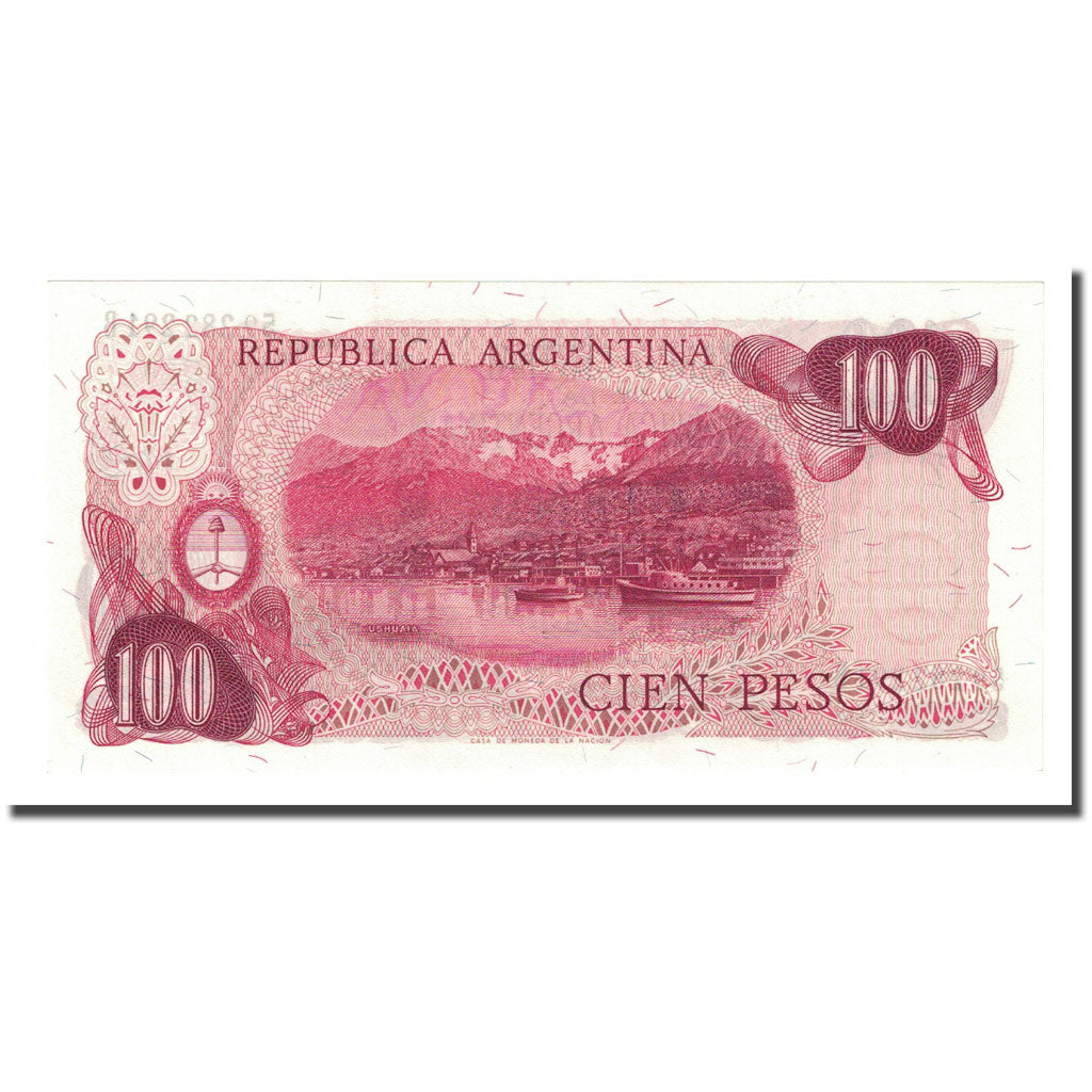 Banknote, Argentina, 100 Pesos, Undated (1973-76), KM:297, UNC(65-70)