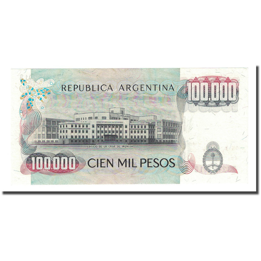 Banknote, Argentina, 100,000 Pesos, undated (1979-83), KM:308b, UNC(65-70)