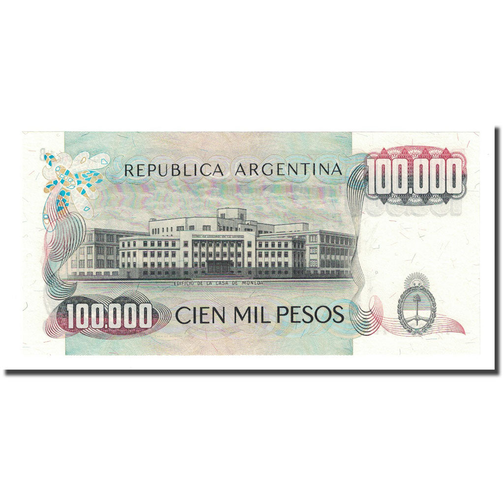 Banknote, Argentina, 100,000 Pesos, undated (1979-83), KM:308b, UNC(65-70)
