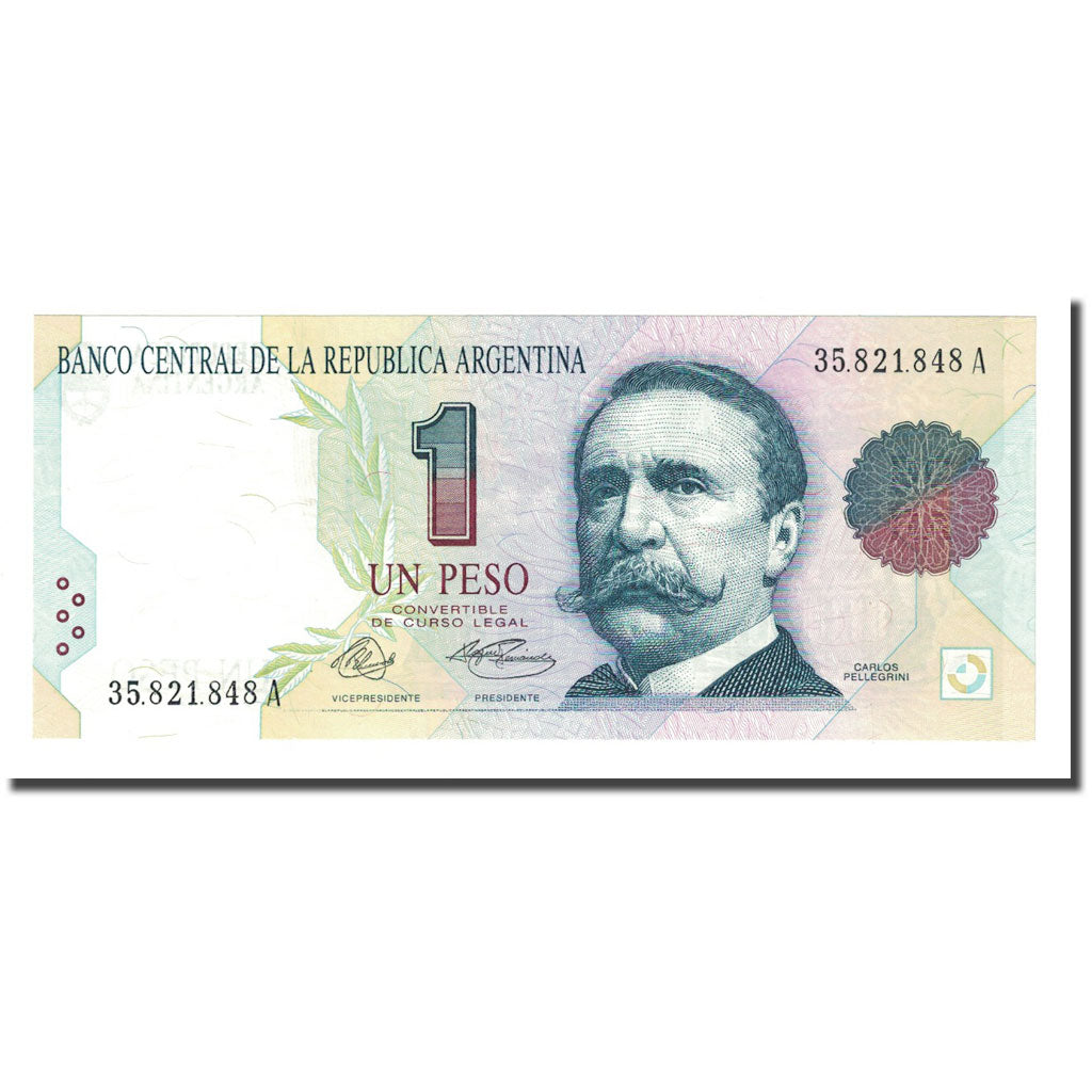 Banknote, Argentina, 1 Peso, Undated (1992), KM:339a, UNC(65-70)