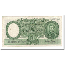 Billete, 50 Pesos, undated (1955-68), Argentina, KM:271a, BC