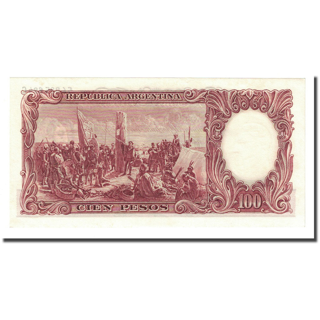 Banknote, Argentina, 100 Pesos, ND (1957-1967), KM:272a, UNC(65-70)
