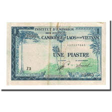 Geldschein, FRENCH INDO-CHINA, 1 Piastre = 1 Kip, Undated (1954), KM:100, S