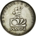 Moneda, Haití, 25 Gourdes, 1973, MBC+, Plata, KM:103