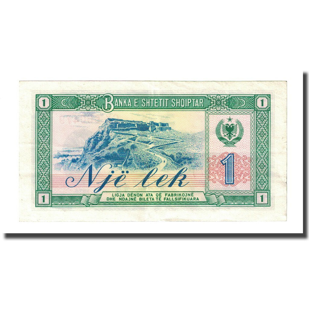 Banknote, Albania, 1 Lek, 1976, KM:40a, EF(40-45)