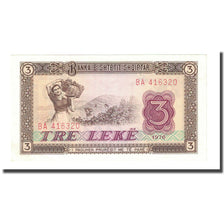 Banknote, Albania, 3 Lekë, 1976, KM:41a, UNC(65-70)