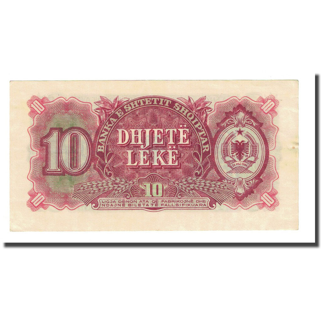 Banknote, Albania, 10 Lekë, 1949, KM:24, AU(55-58)