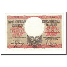 Billet, Albania, 10 Lek, Undated (1940), KM:11, SPL