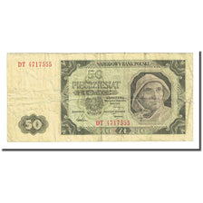 Banknote, Poland, 50 Zlotych, 1948-07-01, KM:138, VF(20-25)