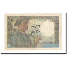 Francia, 10 Francs, 1946-12-19, BC+, Fayette:8.16, KM:99e