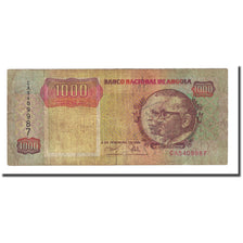 Banknote, Angola, 1000 Kwanzas, 1991-02-04, KM:129b, F(12-15)