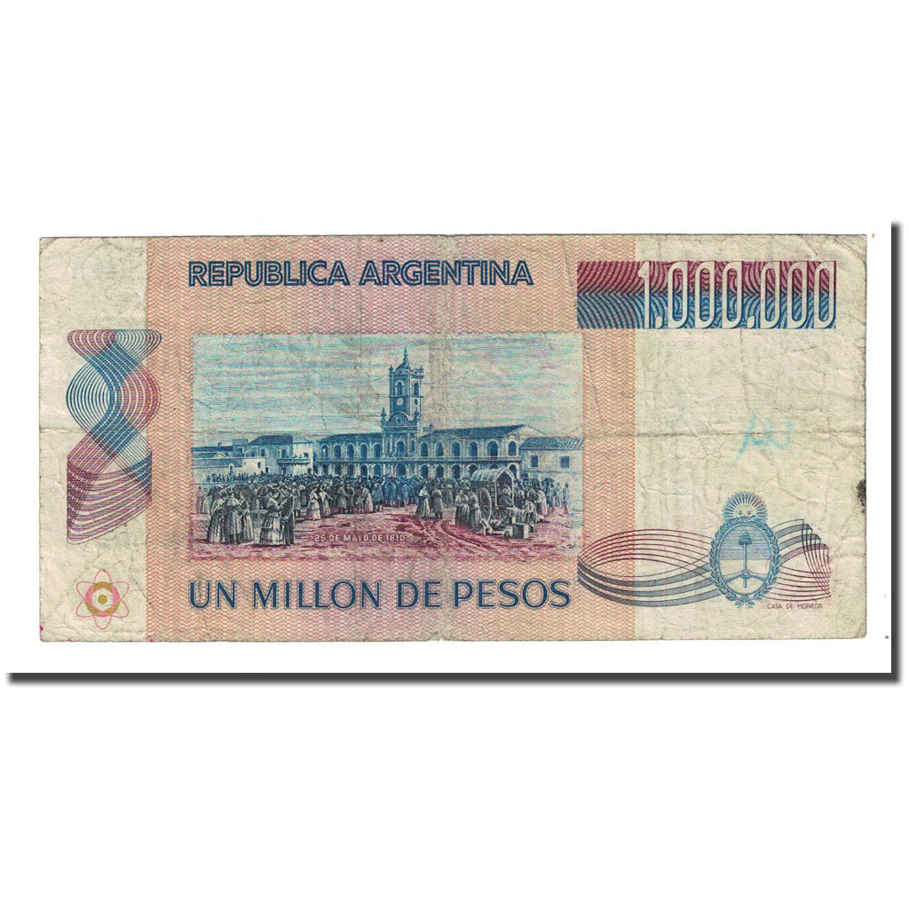 Geldschein, Argentinien, 1,000,000 Pesos, Undated (1981-1983), KM:310, S