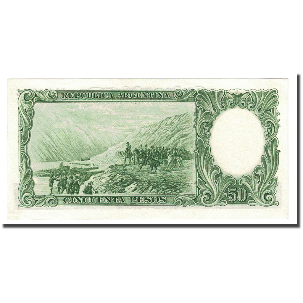 Banconote, Argentina, 50 Pesos, undated (1955-68), KM:271a, FDS