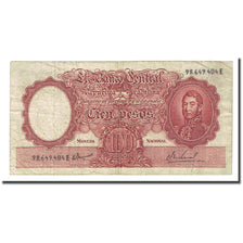 Banknote, Argentina, 100 Pesos, undated (1967-69), KM:277, VF(20-25)