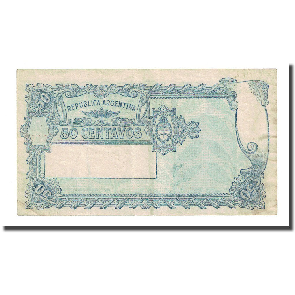 Banknote, Argentina, 50 Centavos, Undated (1942-48), KM:250a, VF(20-25)