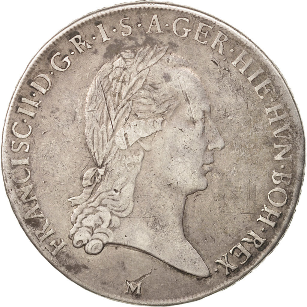 Moneda, Estados italianos, MILAN, Franz II, Crocione, Kronenthaler, 1793, Milan
